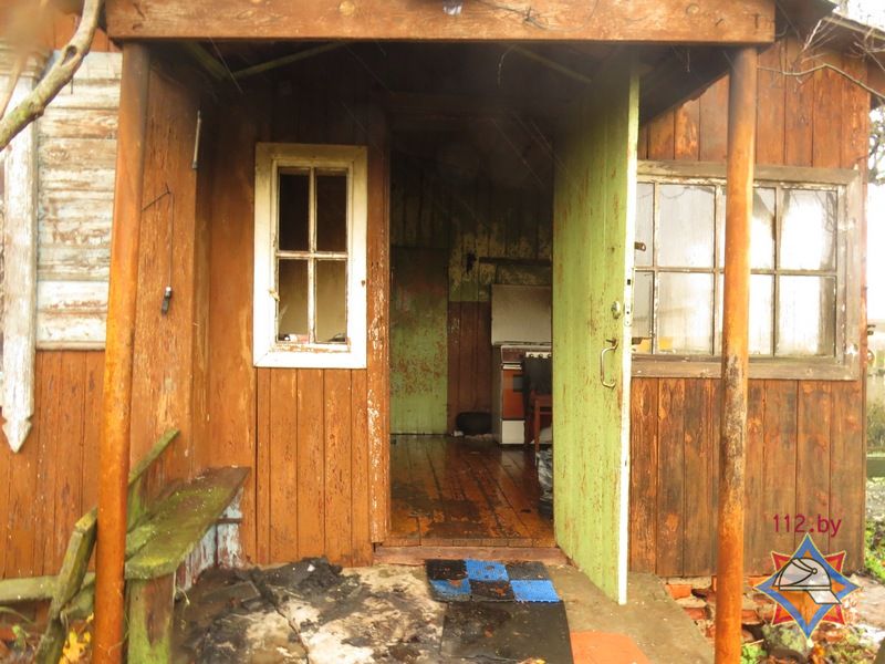 любань пожар мужчина спасен