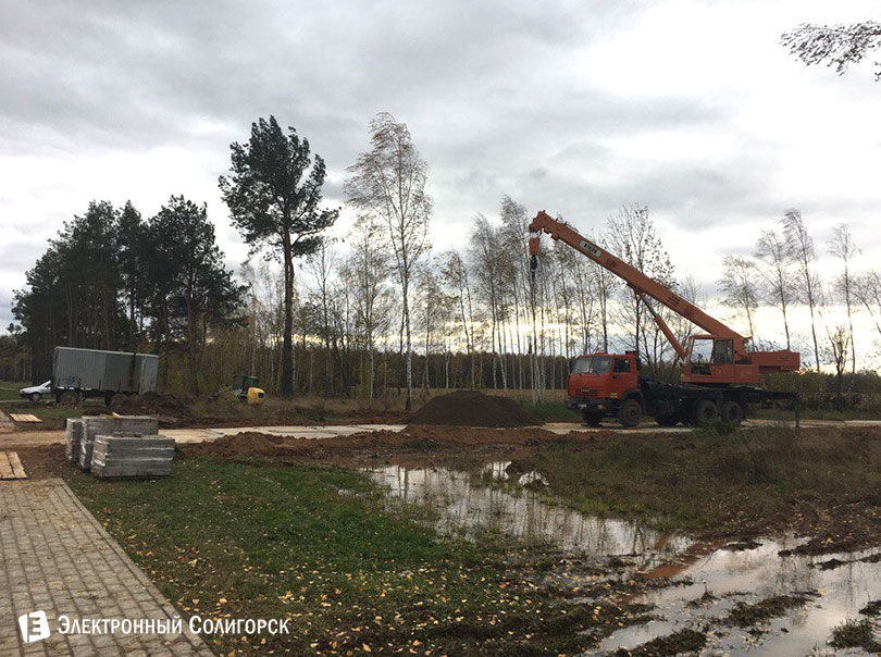 микрорайон строительство Солигорск