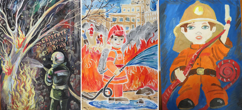 конкурс спасатели глазами детей Солигорск