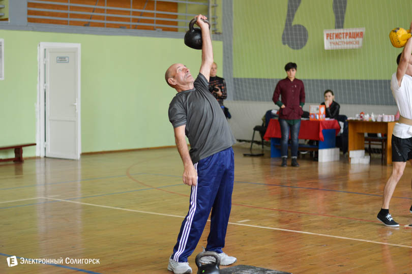 Турнир по гиревому спорту в Солигорске