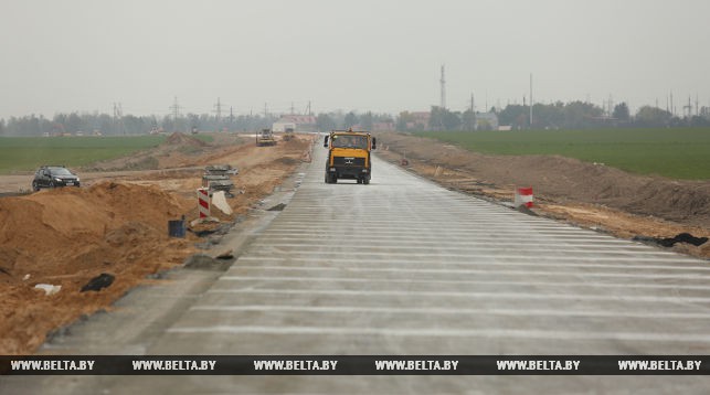 Белорусские дороги, покрытие из тяжелого бетона