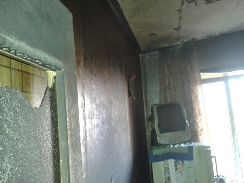 пожар пр.Мира 13а Солигорск