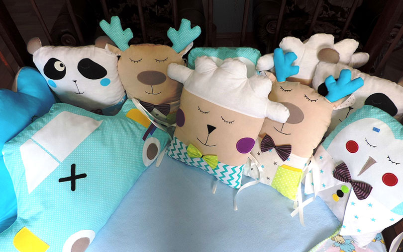 подушки, одеяла, бортики под заказ Сплюшка Солигорск