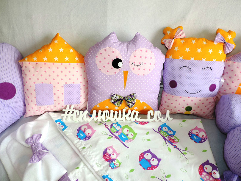 подушки, одеяла, бортики под заказ Сплюшка Солигорск