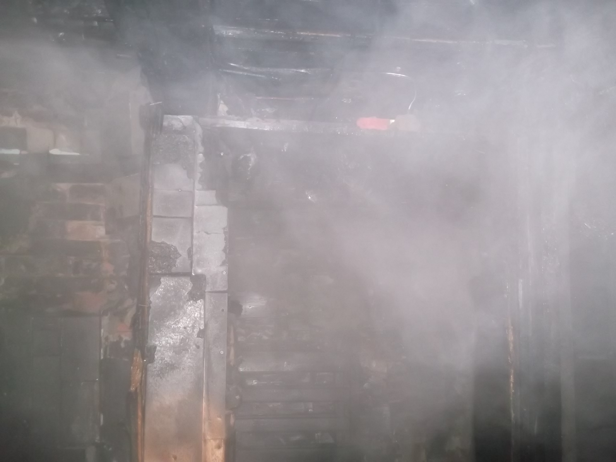 пожар в д.Махновичи 