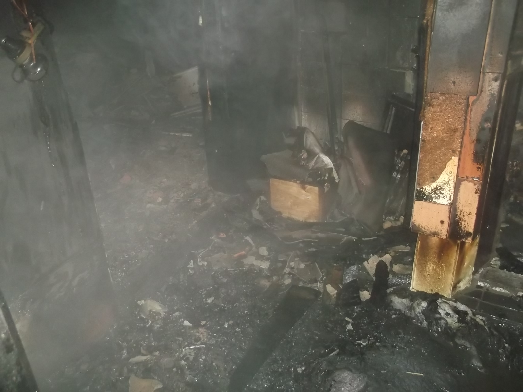 пожар в д.Махновичи 