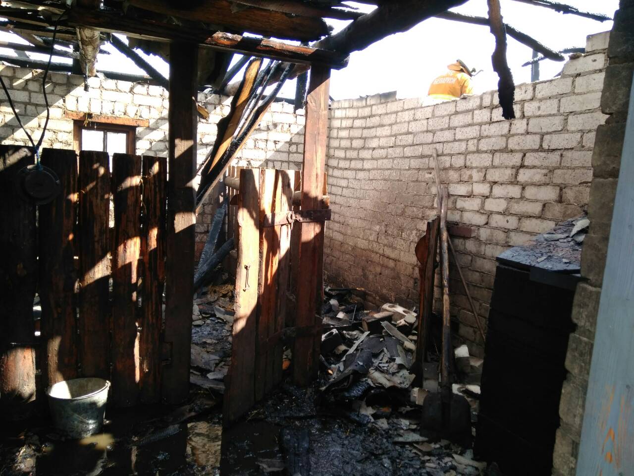 пожар д.Большие Завшицы