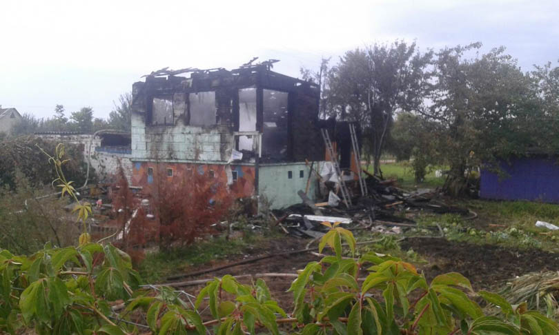 пожар в д.Летенец, с/т Радуга-90, Солигорск