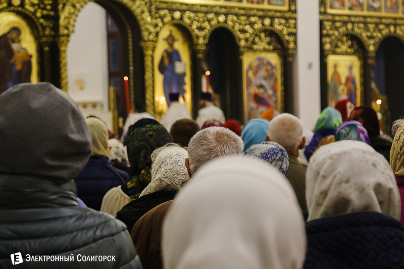пасхальное богослужение собор Солигорск