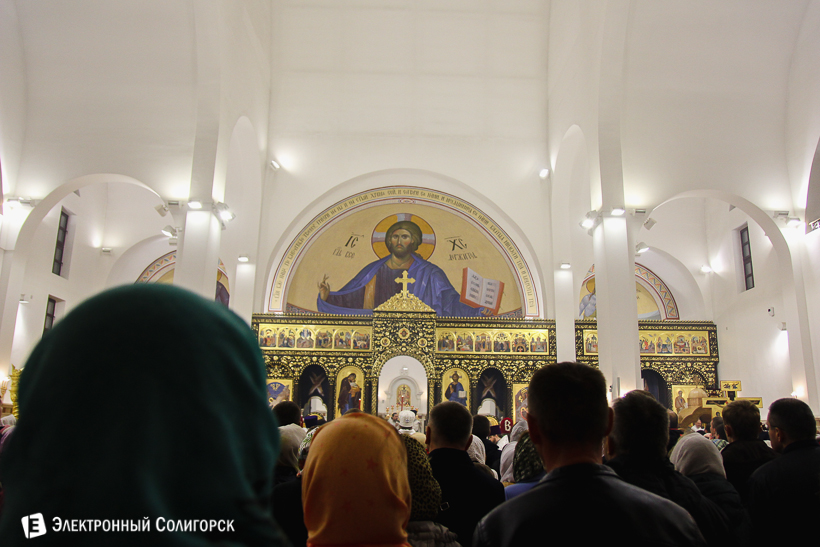 пасхальное богослужение собор Солигорск