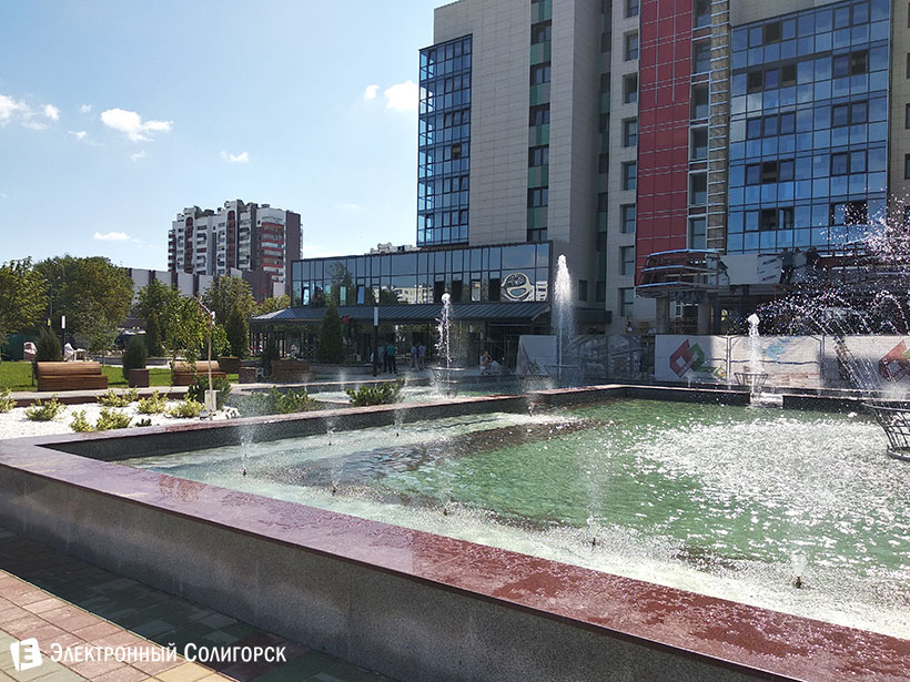 фонтан Солигорск Беларуськалий