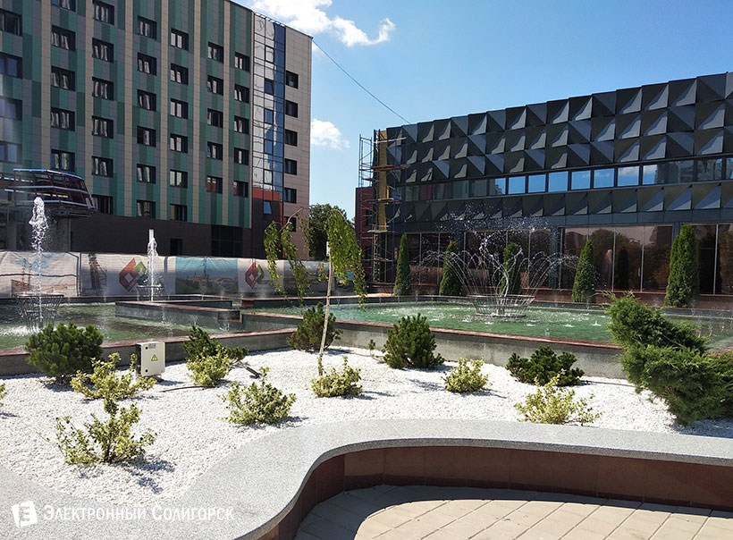 Солигорск фонтан беларуськалий