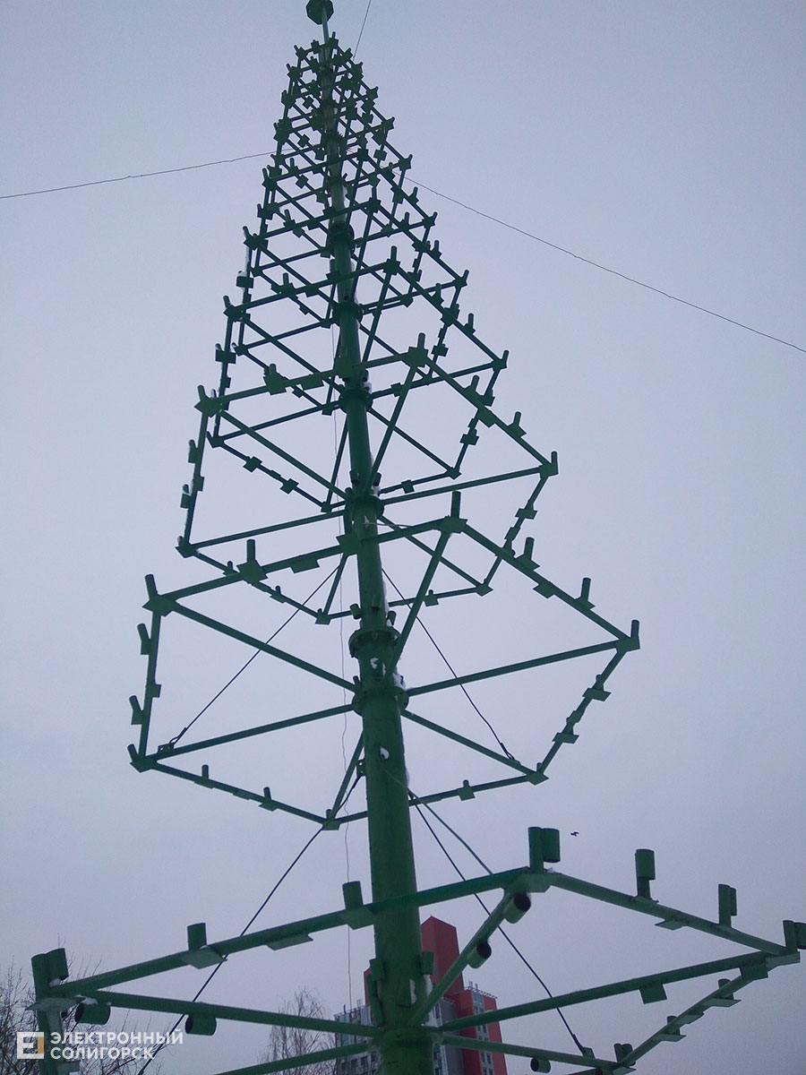 новогодняя елка Солигорск