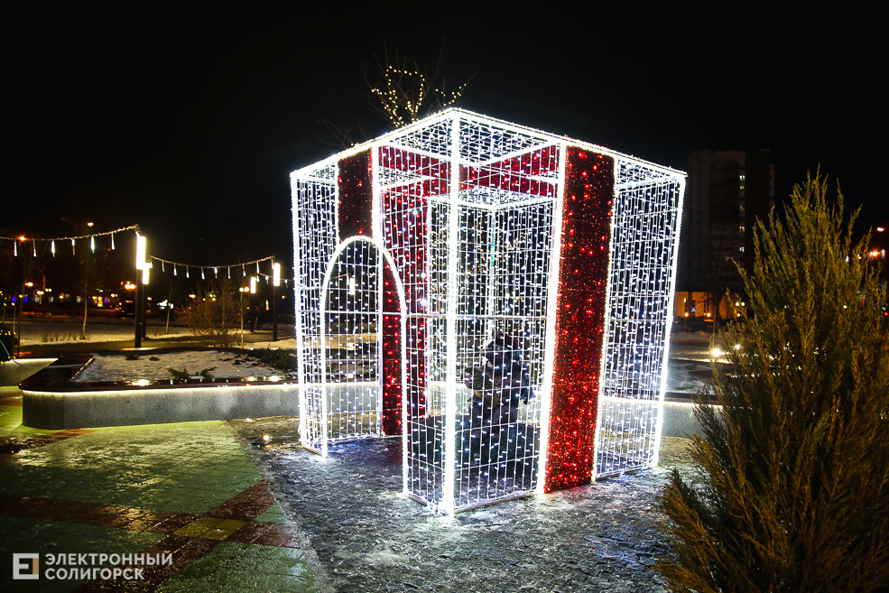 Беларуськалий огни новый год иллюминация