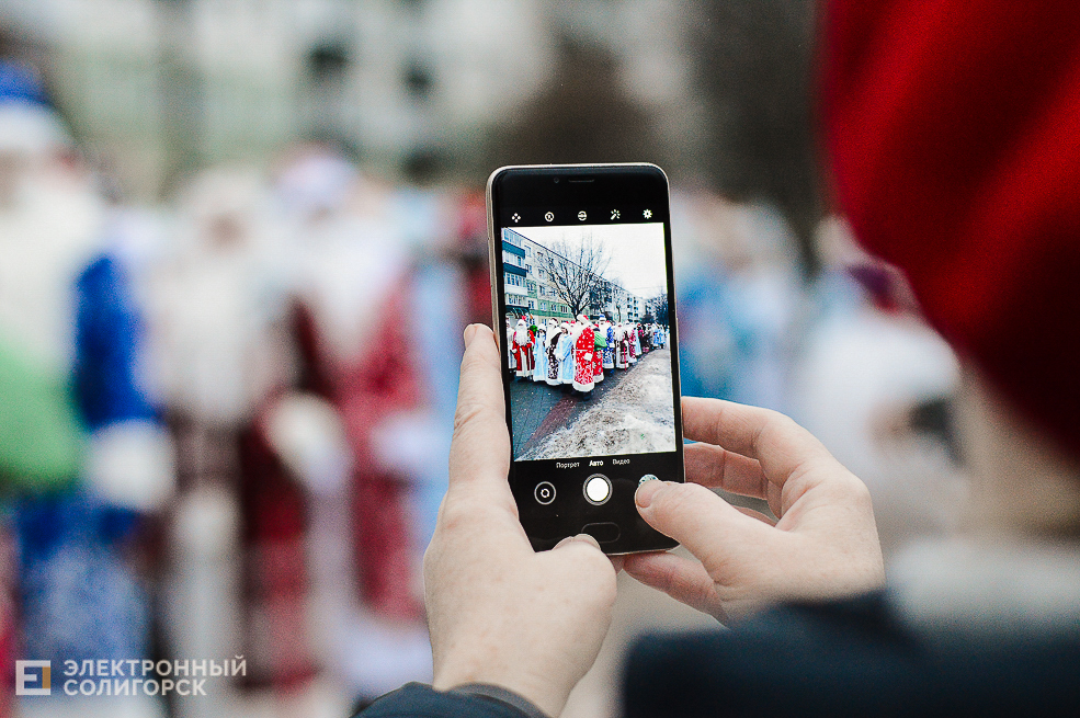 парад дедов морозов солигорск