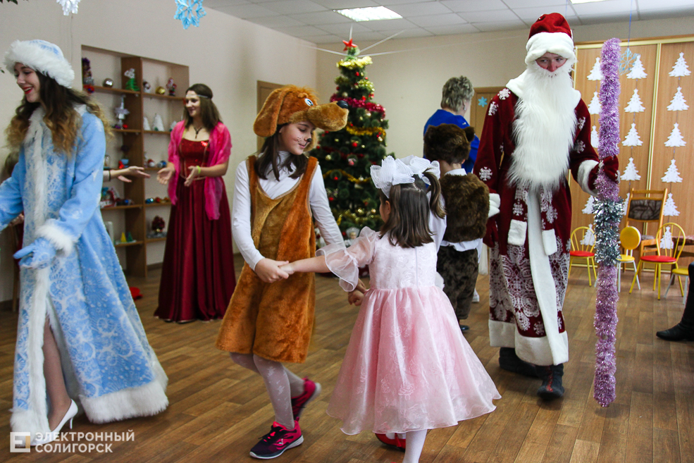 новогодний утреник социально-педагогический центр Солигорск