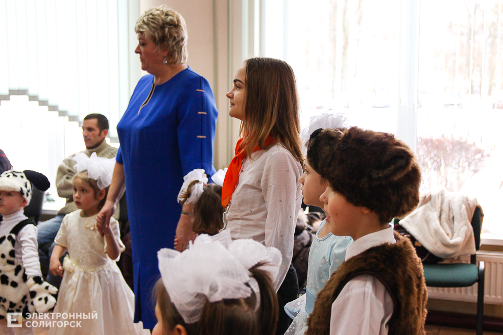 новогодний утреник социально-педагогический центр Солигорск