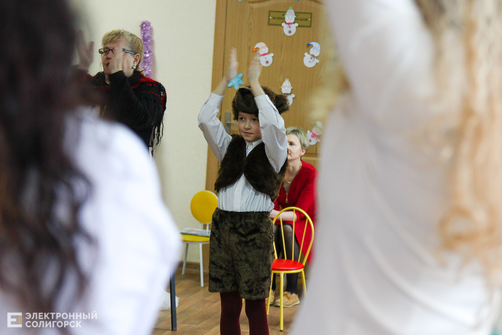 новогодний утреник социально-педагогический центр Солигорск