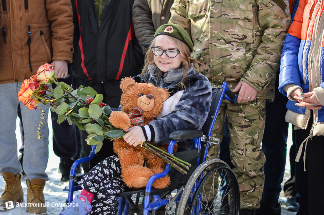 Солигорские военные благотворительность