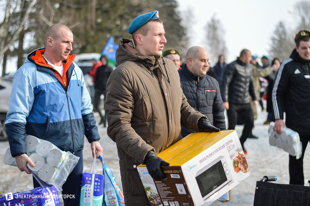 Солигорские военные благотворительность