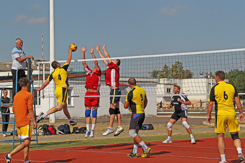 Ветераны волейбола День Шахтера
