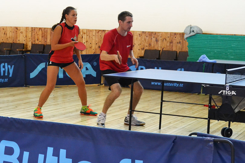 Республиканская спартакиада 1-е место в парном разряде Кононович Наталья, Мутянко Евгений