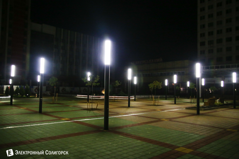 Беларуськалий Солигорск подсветка