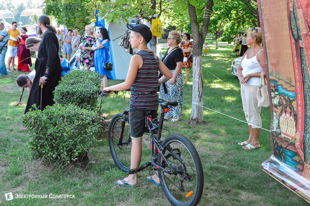 крещение руси в парке