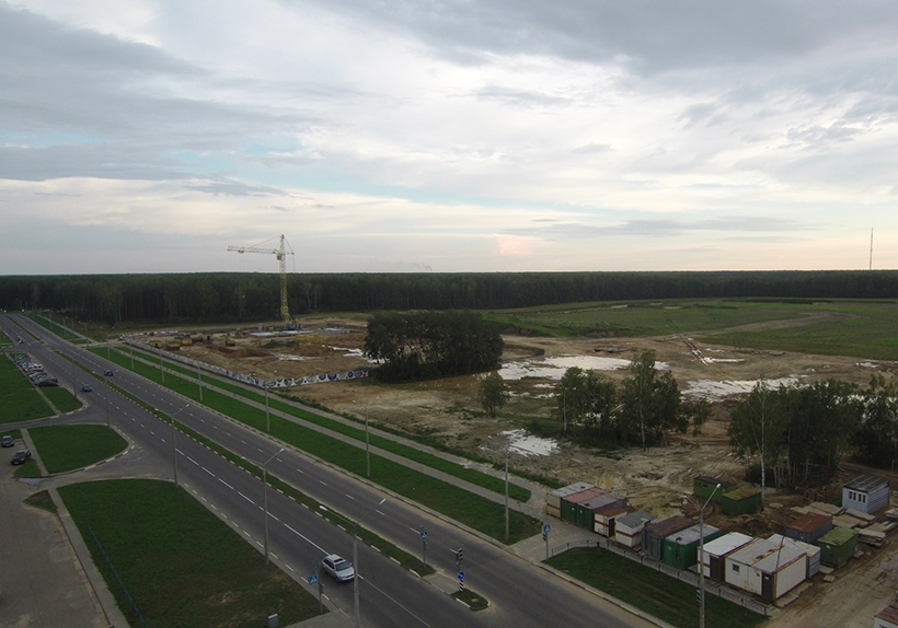 новый микрорайон Солигорск