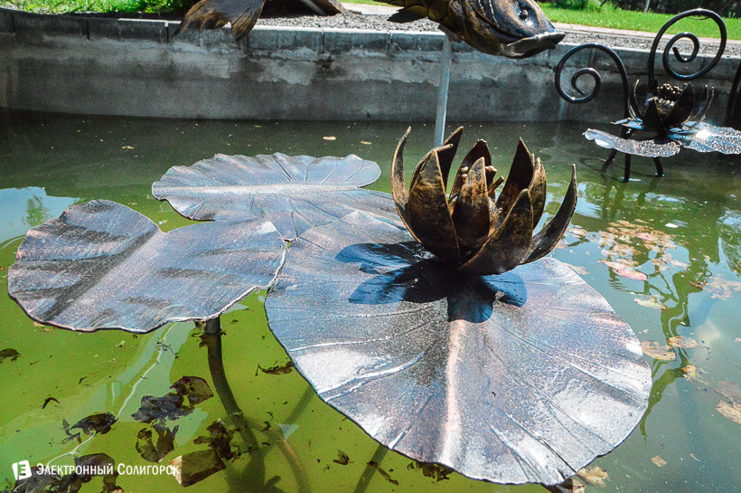 скульптура водяной Солигорск