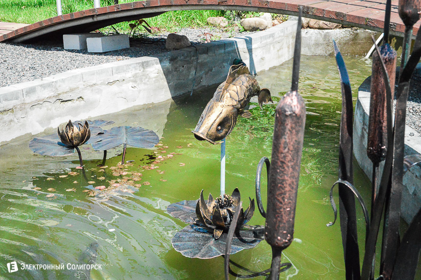 скульптура водяной Солигорск