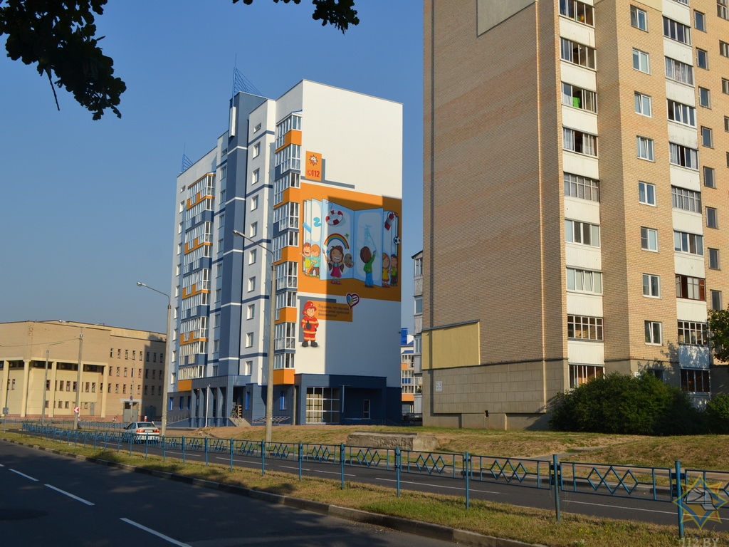 граффити МЧС Солигорск