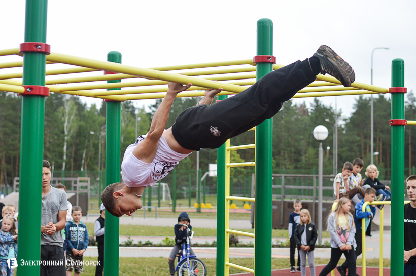 воркаут в дубраве