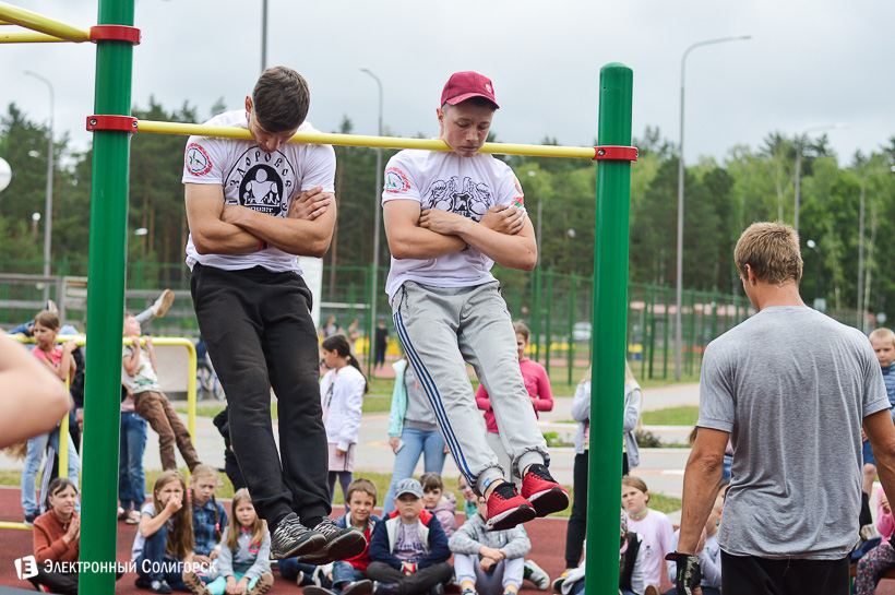 воркаут в дубраве