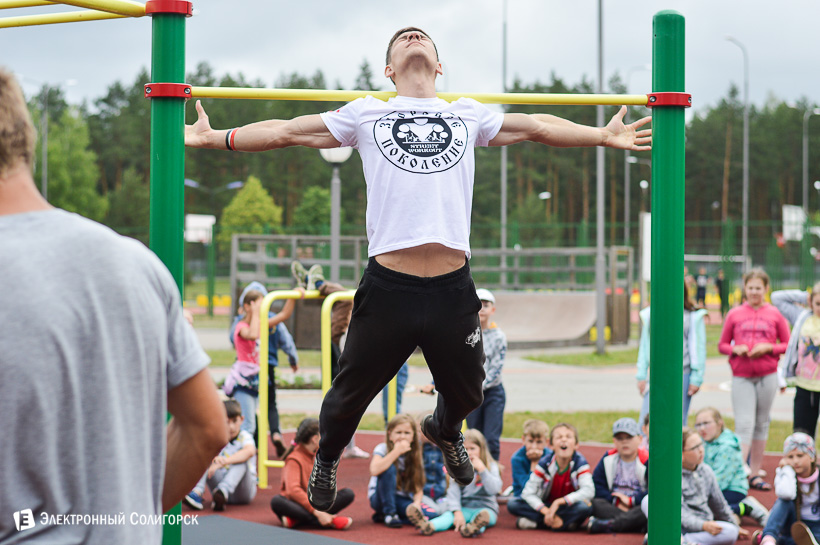 воркаут в дубраве