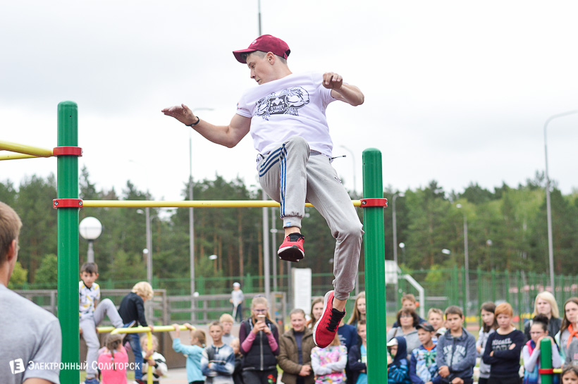 воркаут в дубраве