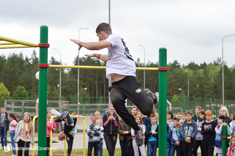 воркаут в дубраве