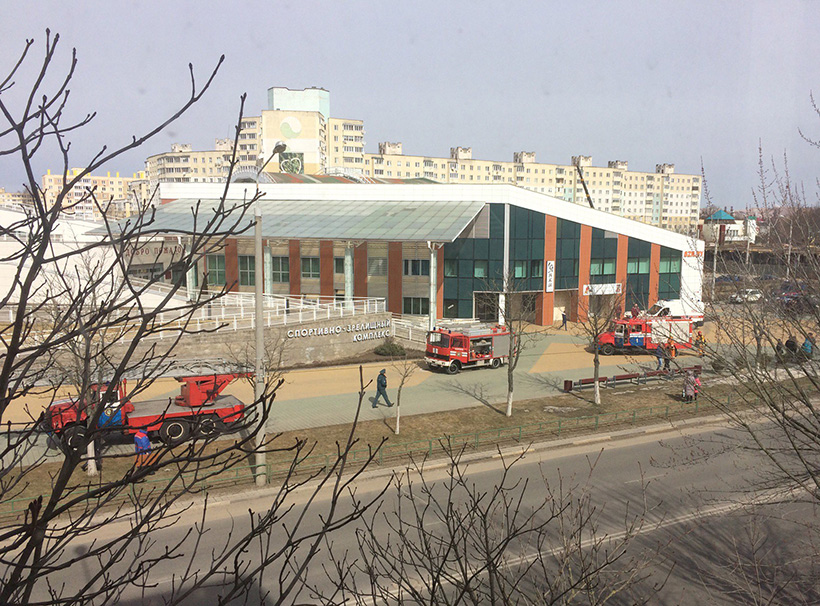 учения МЧС Грин Солигорск