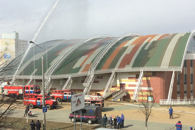 учения МЧС Грин Солигорск