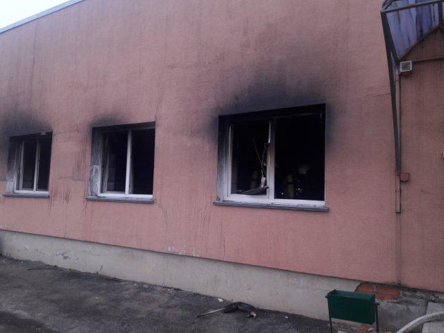 пожар Солигорск баня