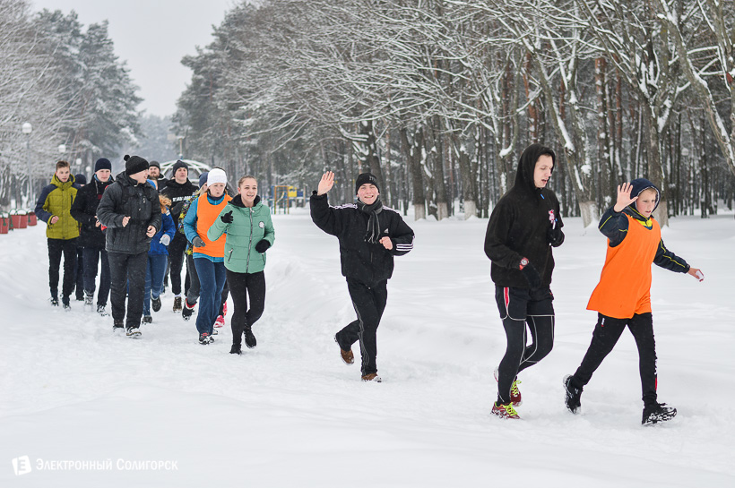 весенняя пробежка Солигорск 8 марта
