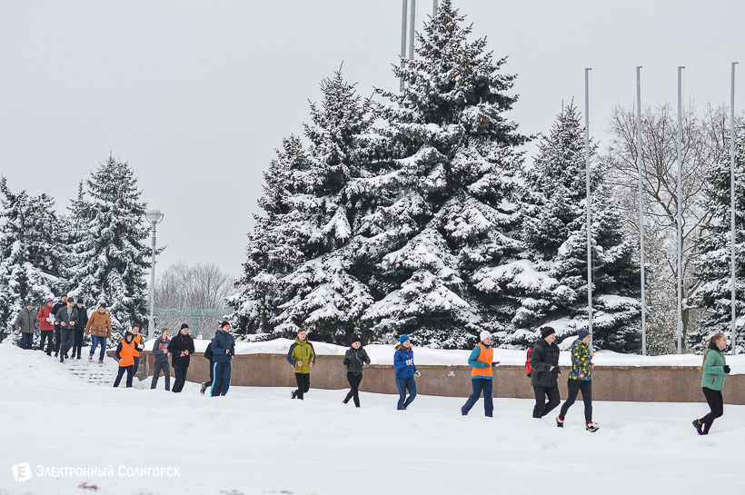 весенняя пробежка Солигорск 8 марта