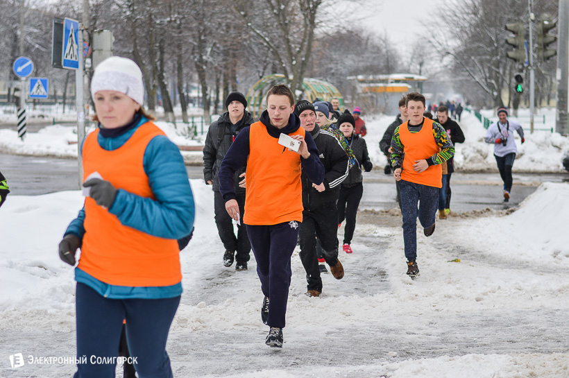 весенняя пробежка Солигорск 8 марта