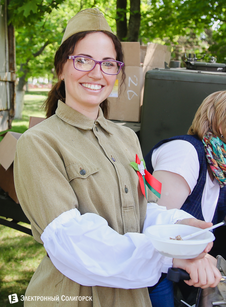 День Победы Солигорск солдатская каша