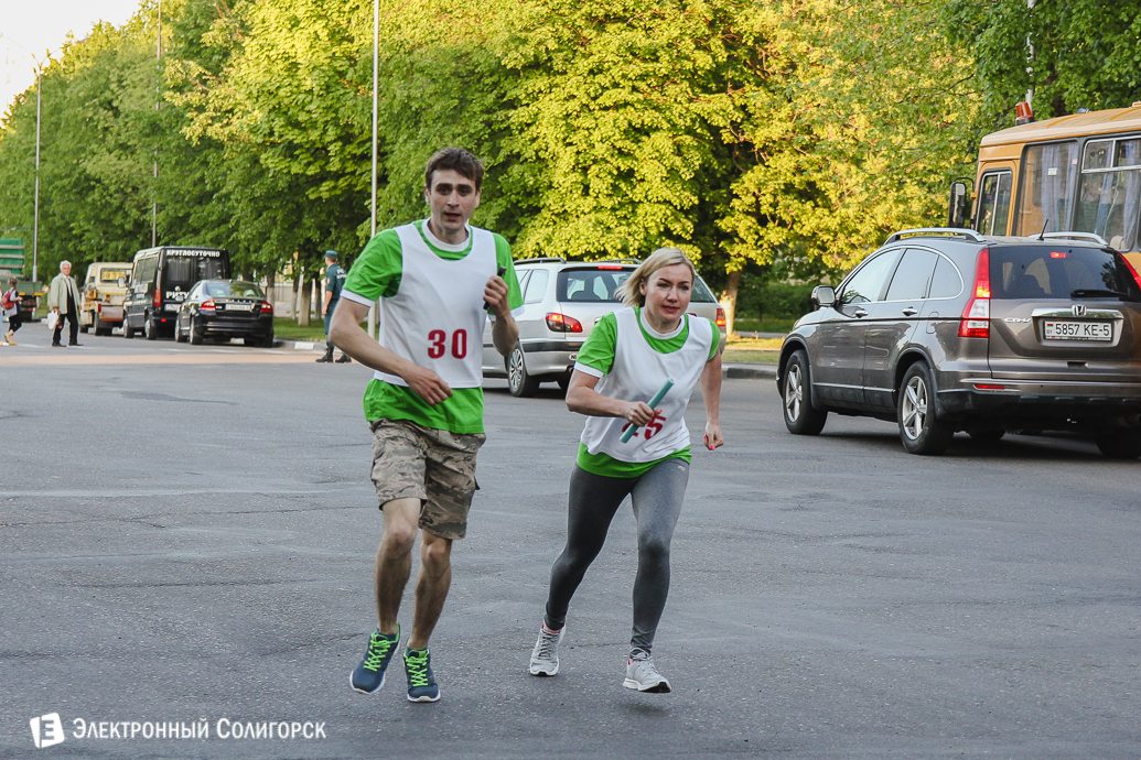 эстафета Солигорск День Победы