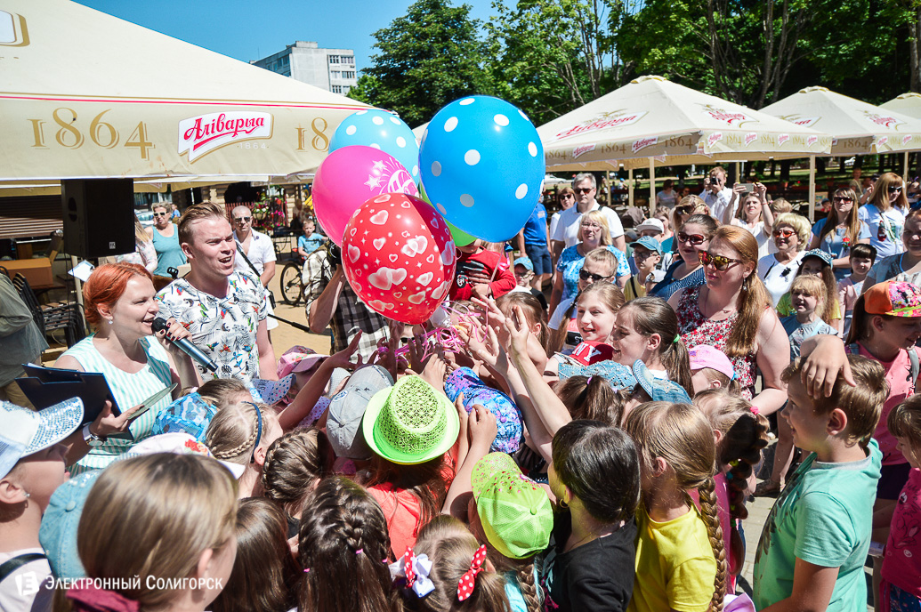 детский праздник Солигорск