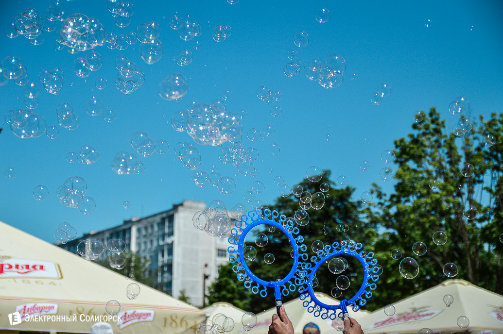 пузыри небо Солигорск
