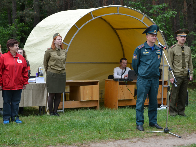 соревнования санитарных дружин Солигоск