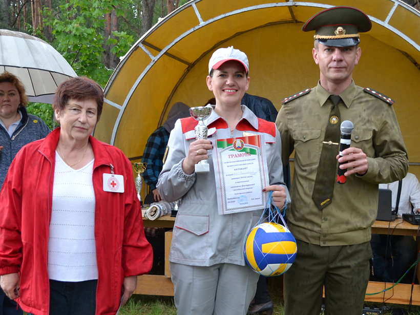 соревнования санитарных дружин Солигоск