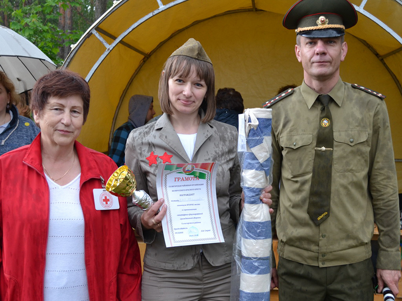 соревнования санитарных дружин Солигоск